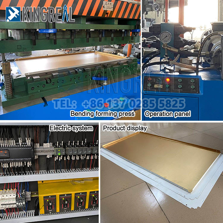 Metal Ceiling Tiles Bending Forming Machine