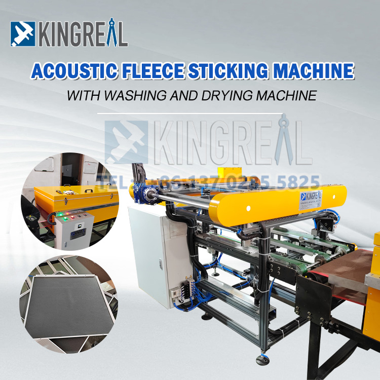 Fleece Coating Machine For Metal Ceilings