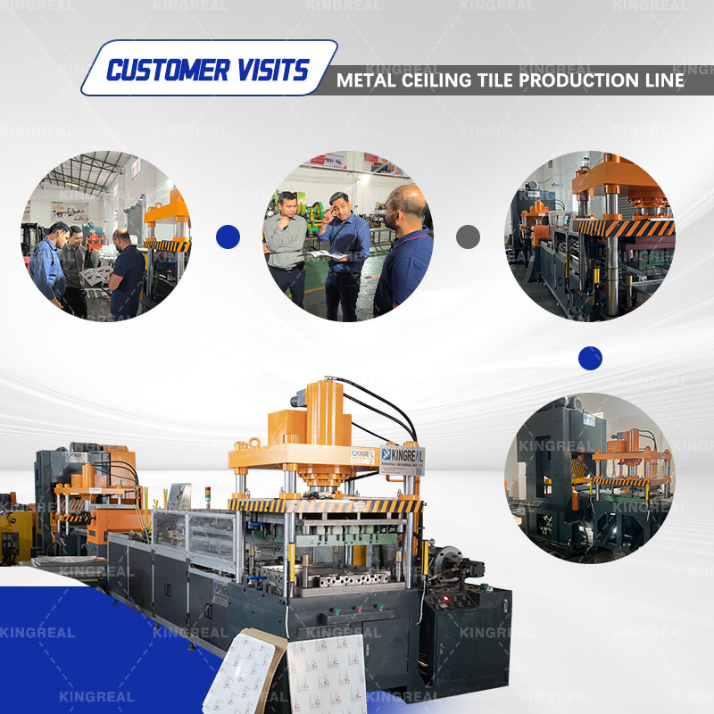 metal ceiling production line