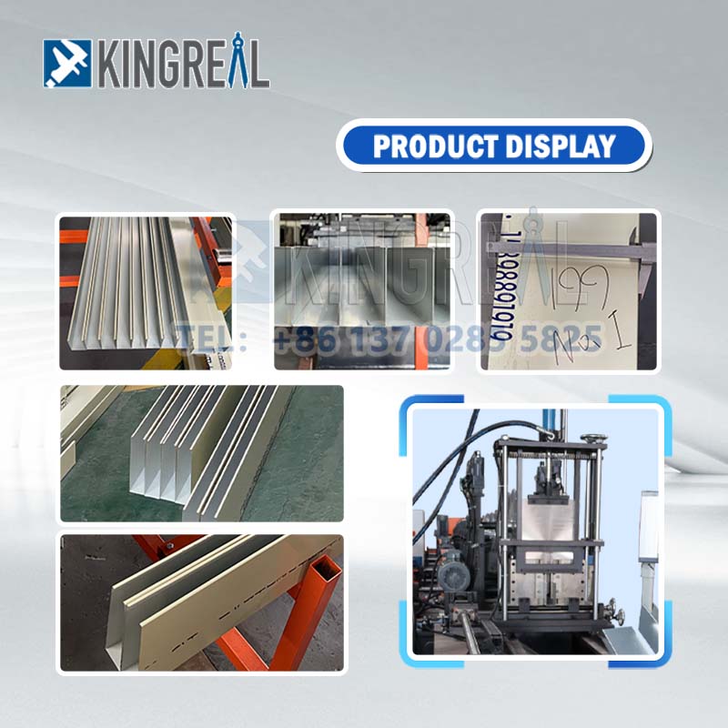 Acoustic Metal Baffle Ceiling Machine