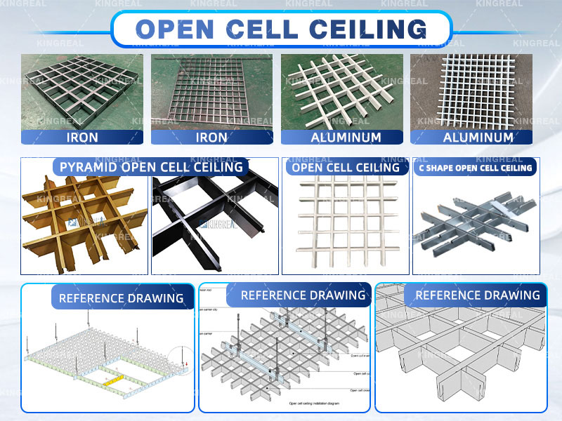 open cell ceiling roll forming machine