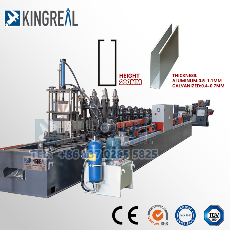 u baffle ceiling roll forming machine