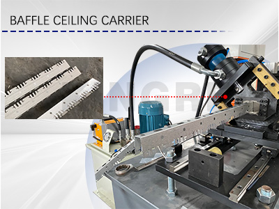 baffle ceiling machine