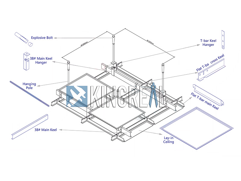 t bar ceiling roll forming machine