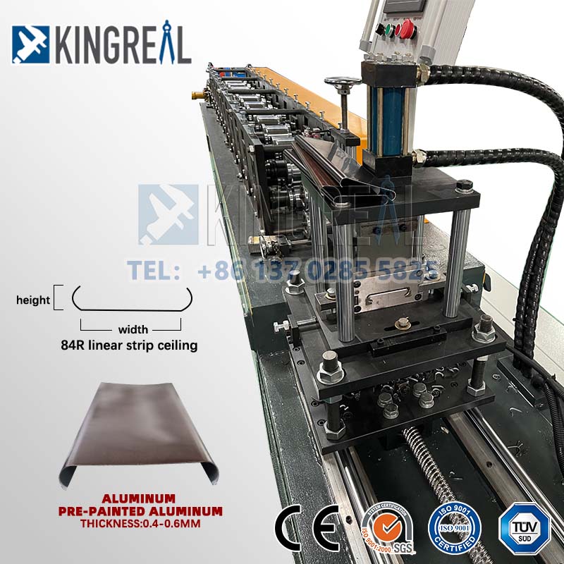 linear strip ceiling machine