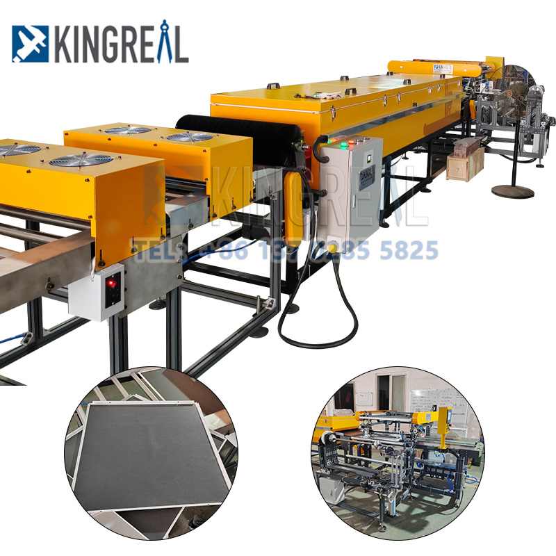 metal ceiling tile making machine