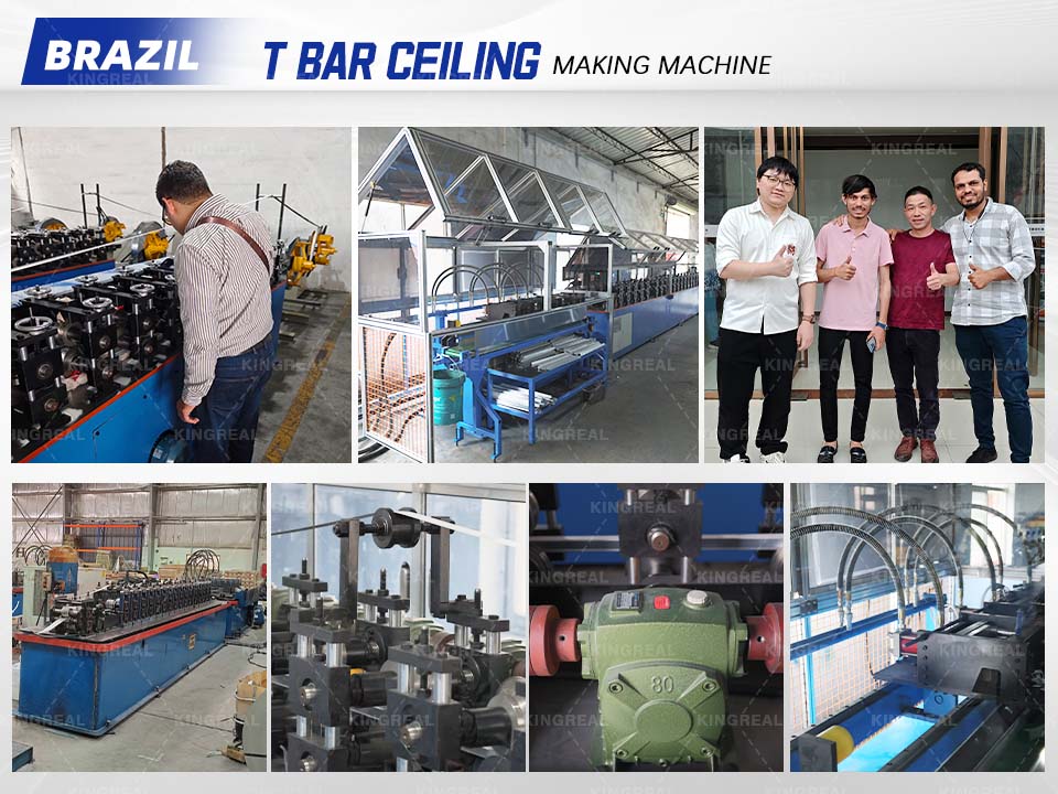 t bar ceiling roll forming machine