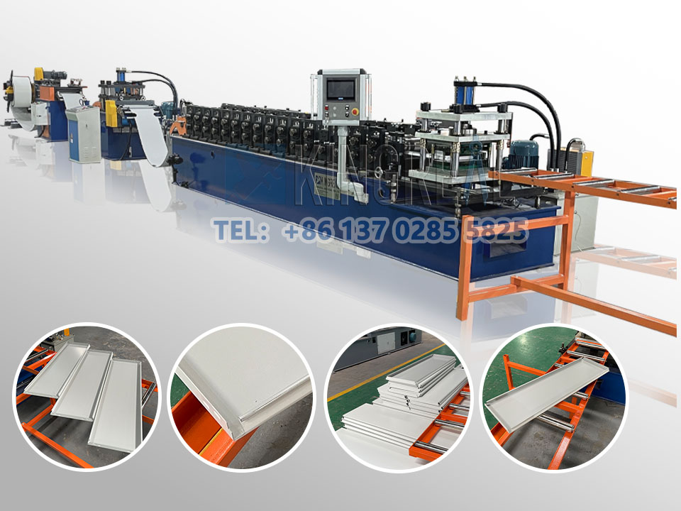 metal linear strip ceiling machine