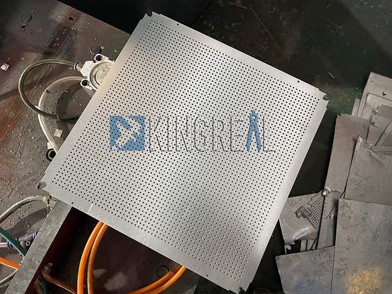 metal ceiling perforation machine