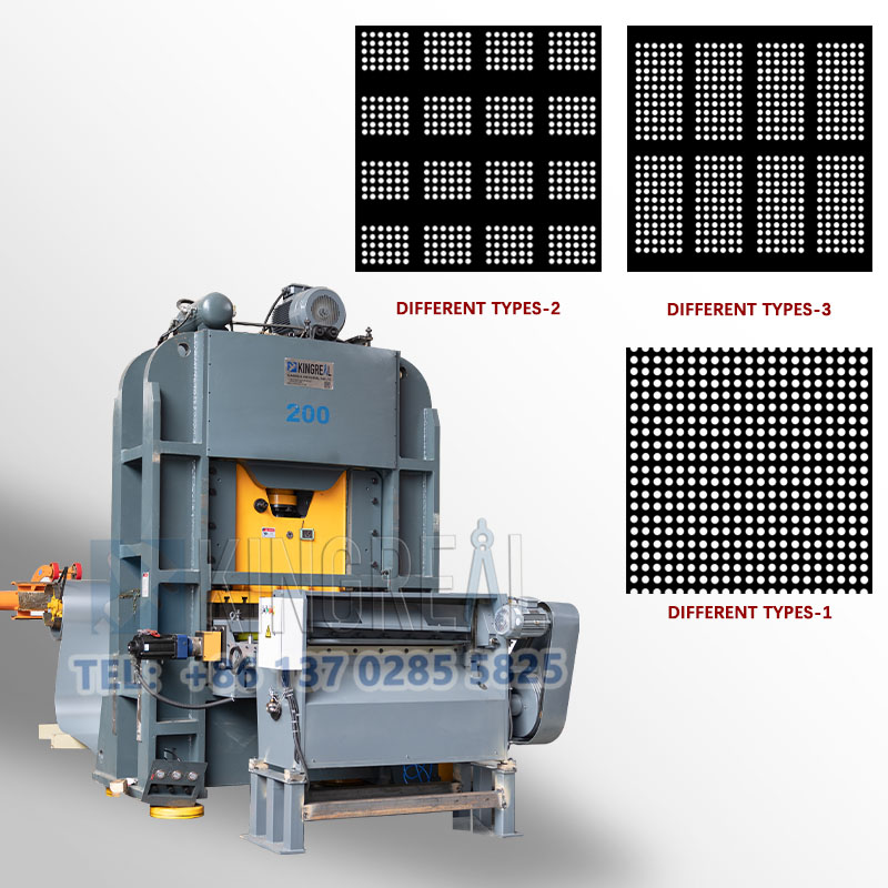 metal perforated machine