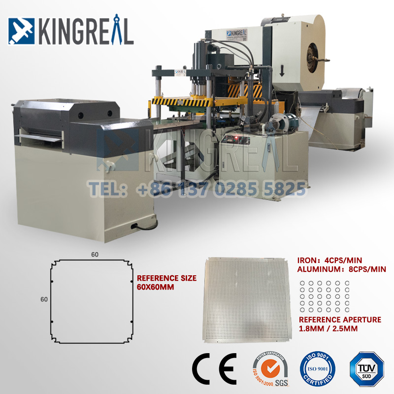 perforated sheet making machine