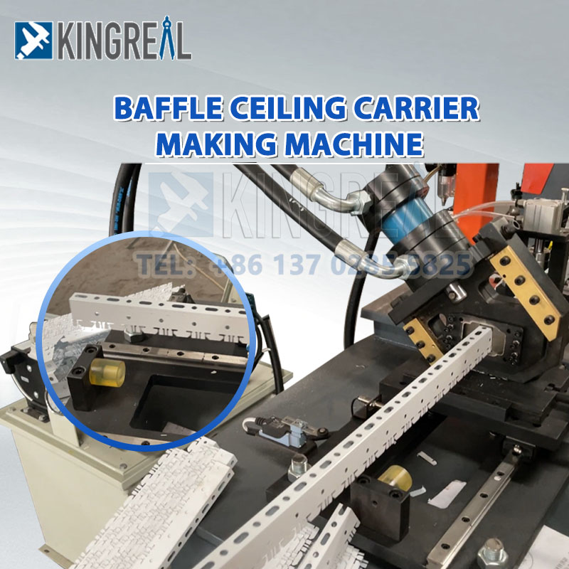 baffle carrier ceiling machine