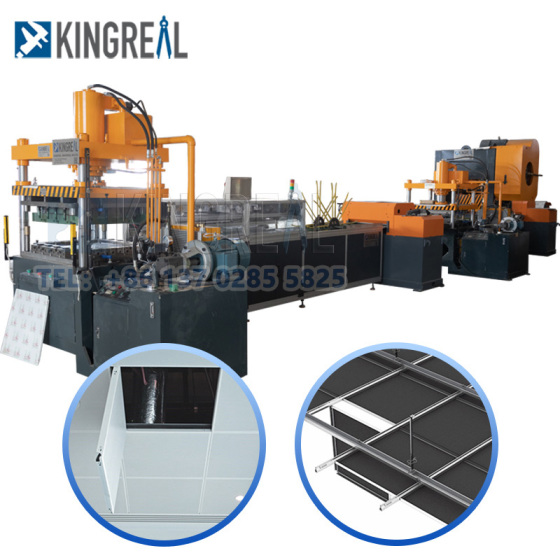 How to manufacture metal ceiling tiles?