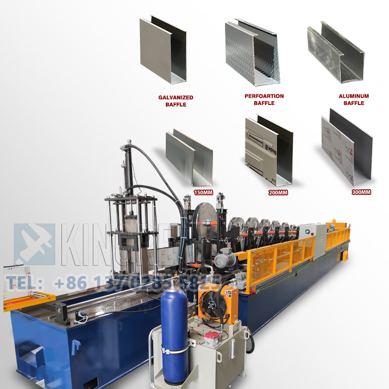 New Design: KINGREAL 300mm Baffle Machine