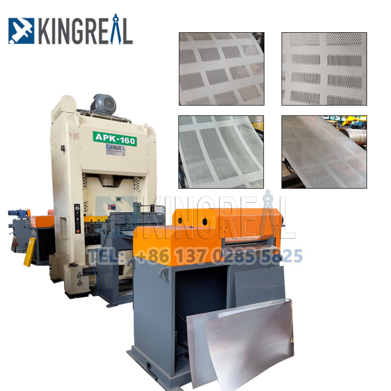 perforated sheet making machine