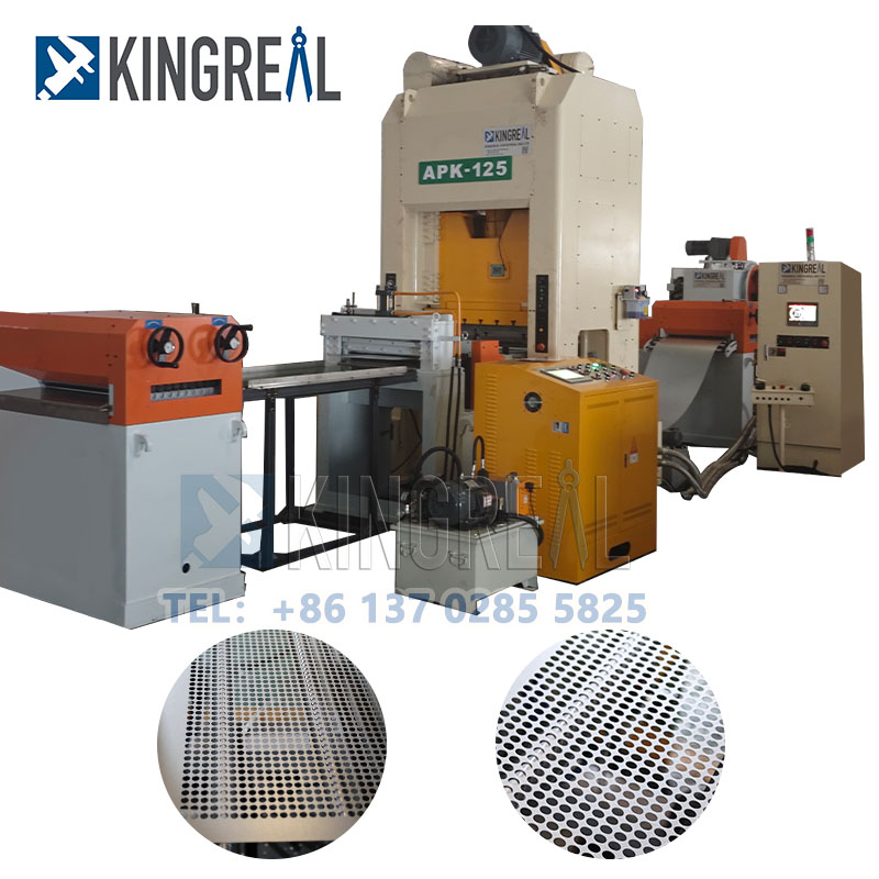 sheet metal hole punching machine