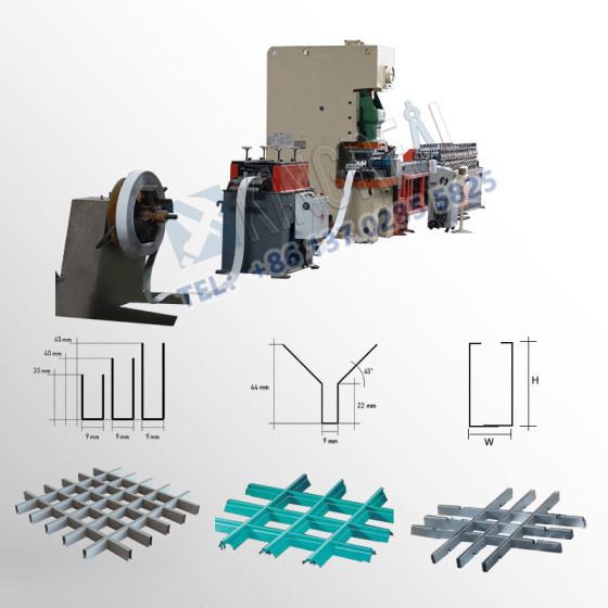 What is the purpose of open cell ceiling machine?
