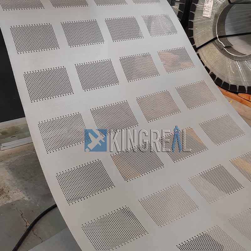 metal perforating machine