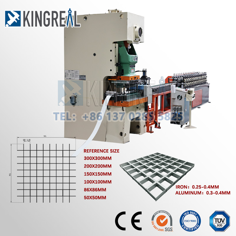 open cell ceiling machine