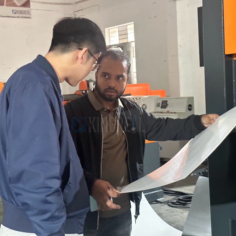 perforated sheet making machine