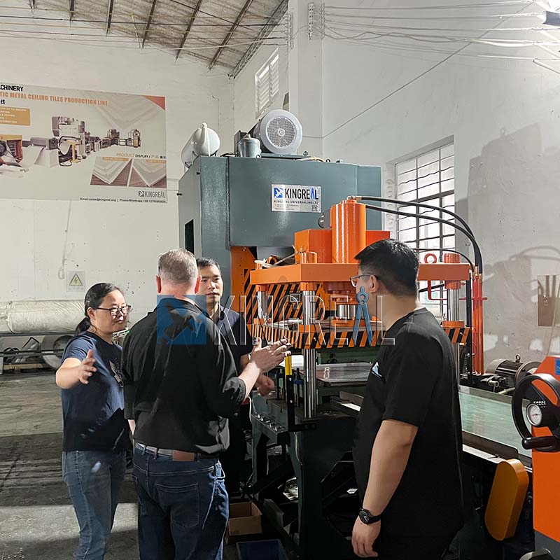 aluminum ceiling tile machine