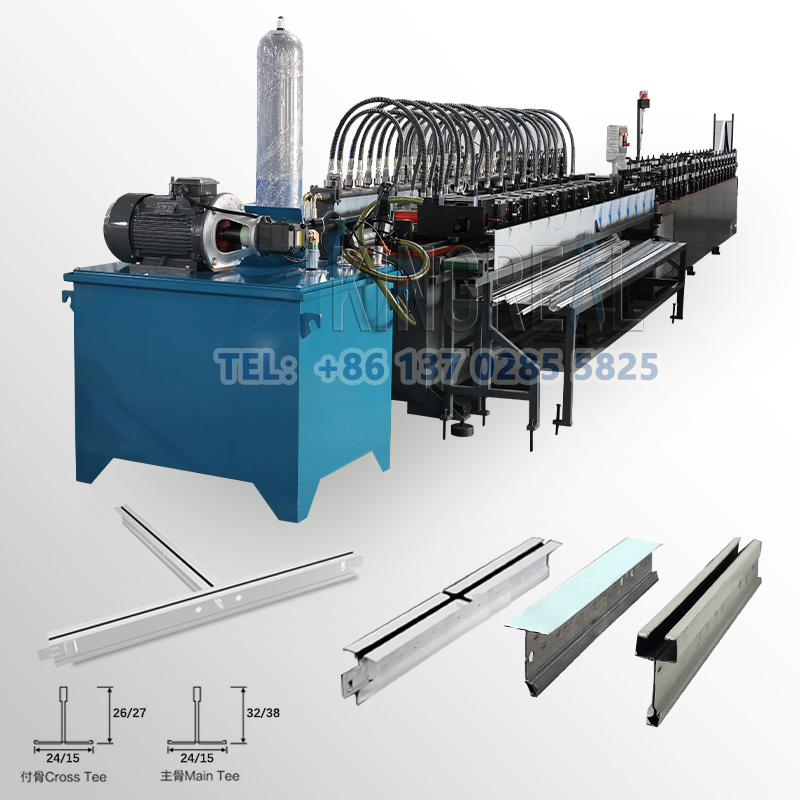 t grid ceiling roll forming machine