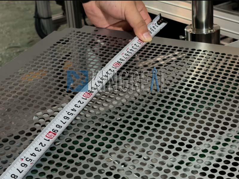 sheet metal perforation line