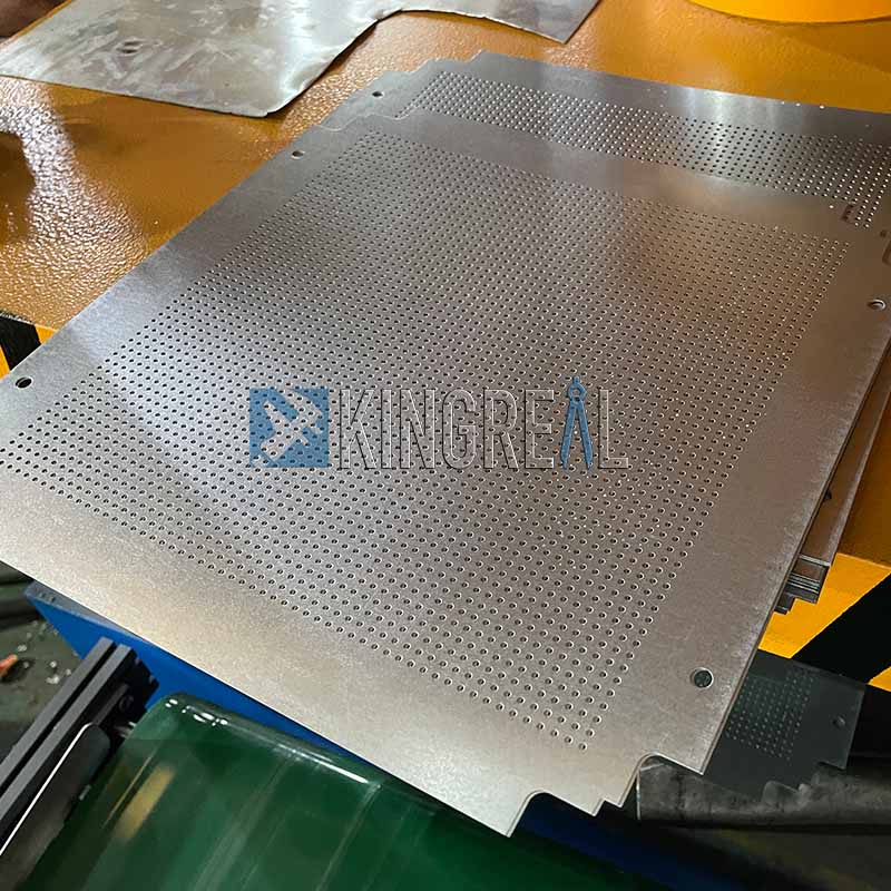 perforated metal ceiling tile machine