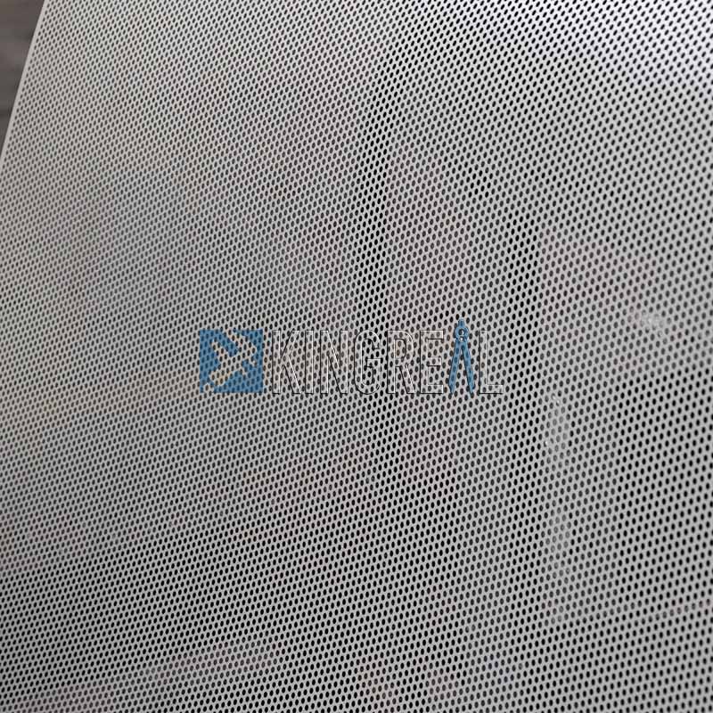 aluminum perforated machine