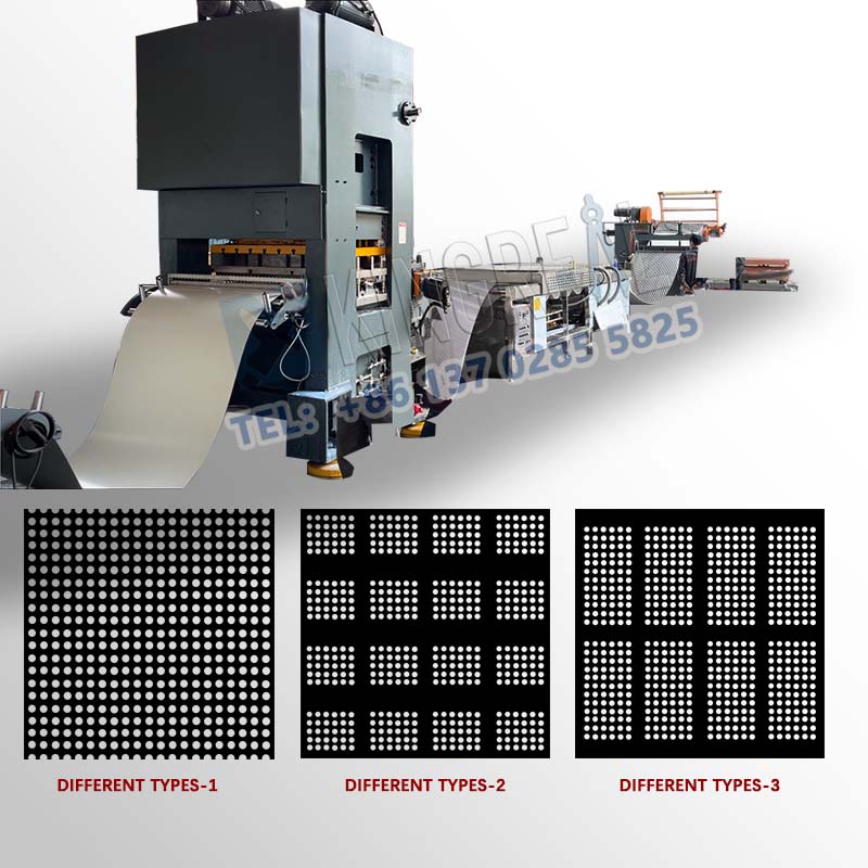 metal perforated making machine