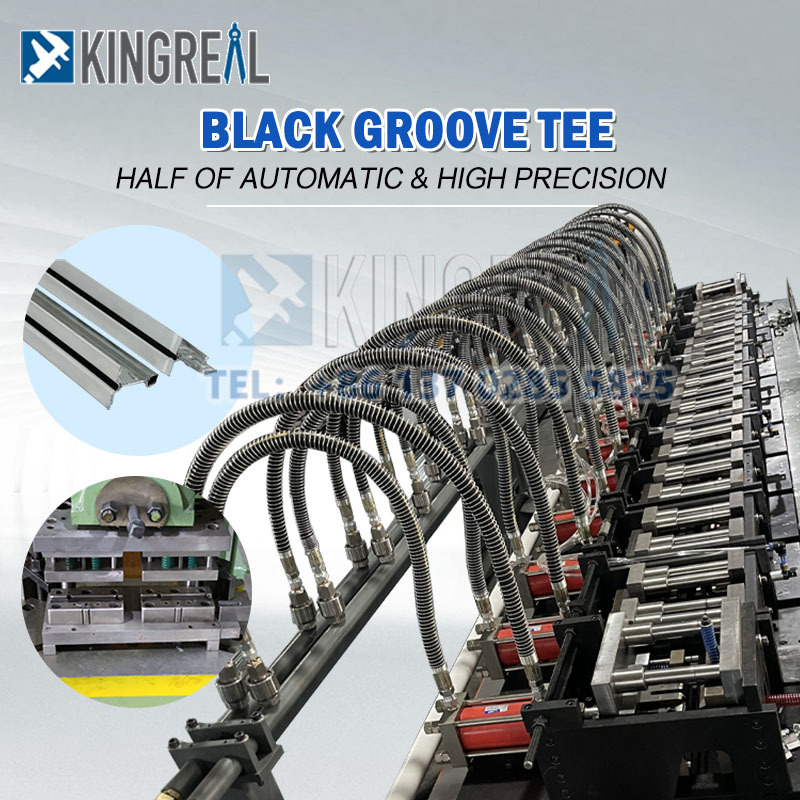 Black Line Ceiling T Bar Machine