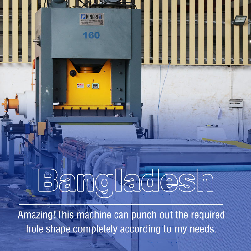 Coil Perforation Line Shipped to Bangladesh