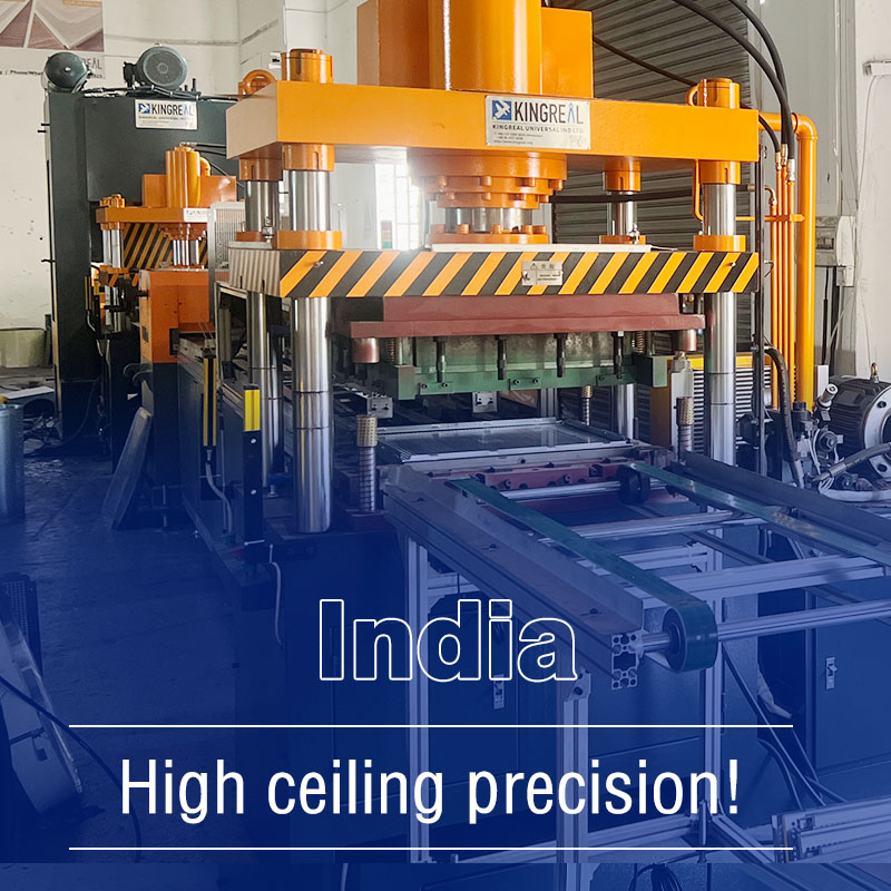 Metal Ceiling Machine Shipped to India