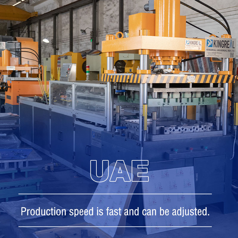 Full Auto False Ceiling Machine Exported to UAE