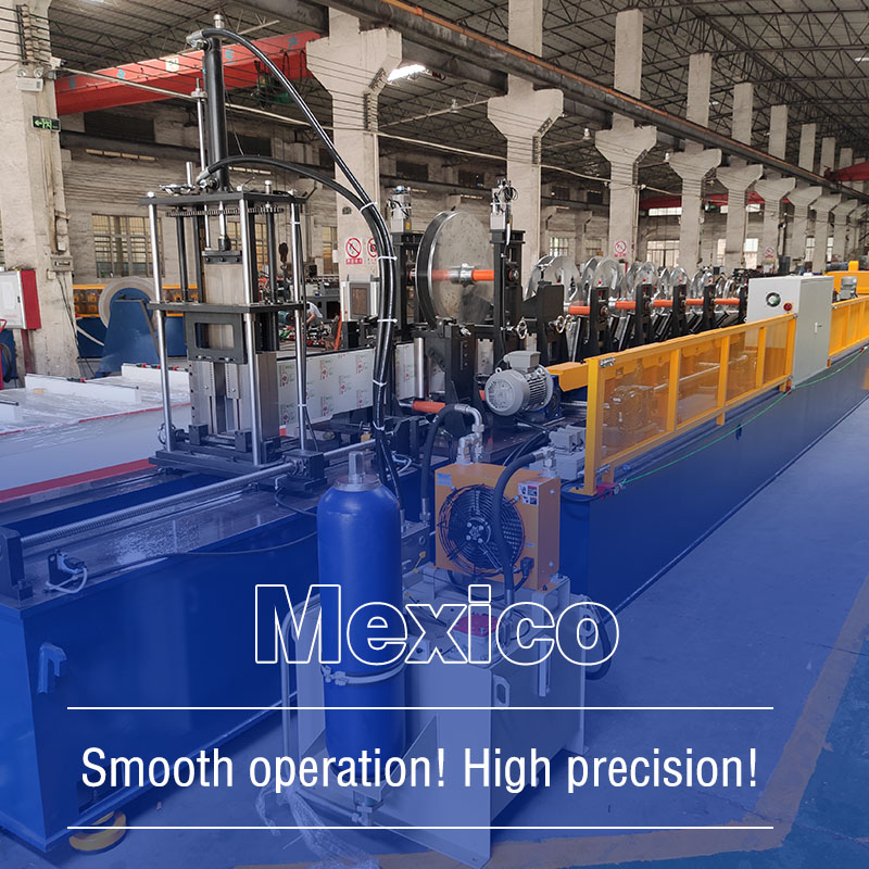 Baffle Ceiling Machine Shipped to Mexico