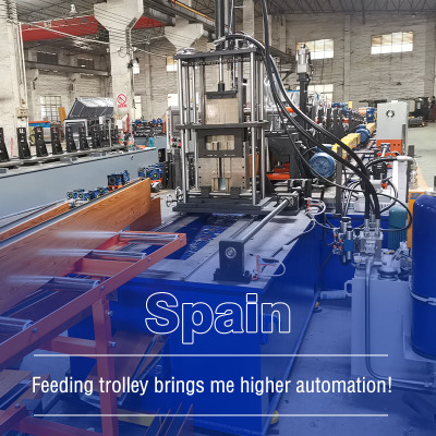 U Baffle Ceiling Machine Successfully Shipped to Spain