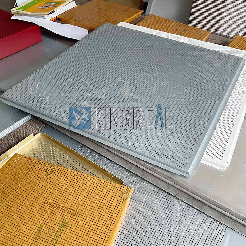 metal ceiling perforation machine
