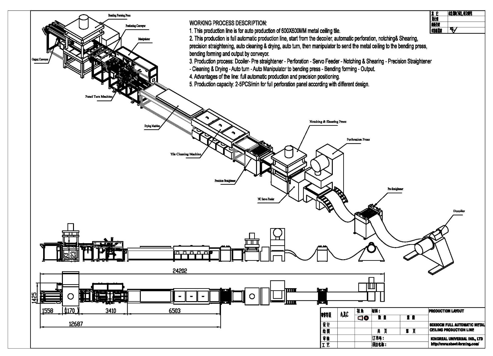 aluminum ceiling tile production line aluminum ceiling tile production line