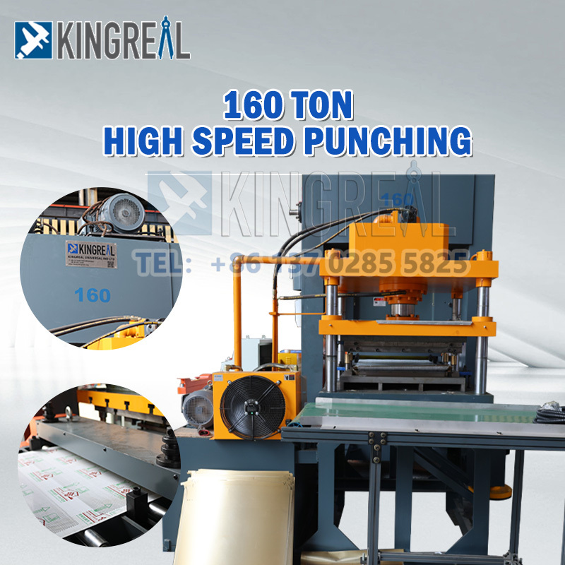 Машина для производства перфорированных металлических потолочных панелей