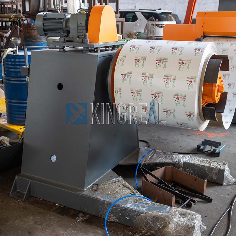 metal ceiling tile perforation line