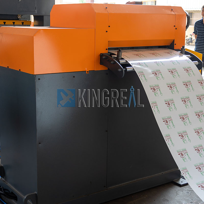 metal ceiling tile perforation line
