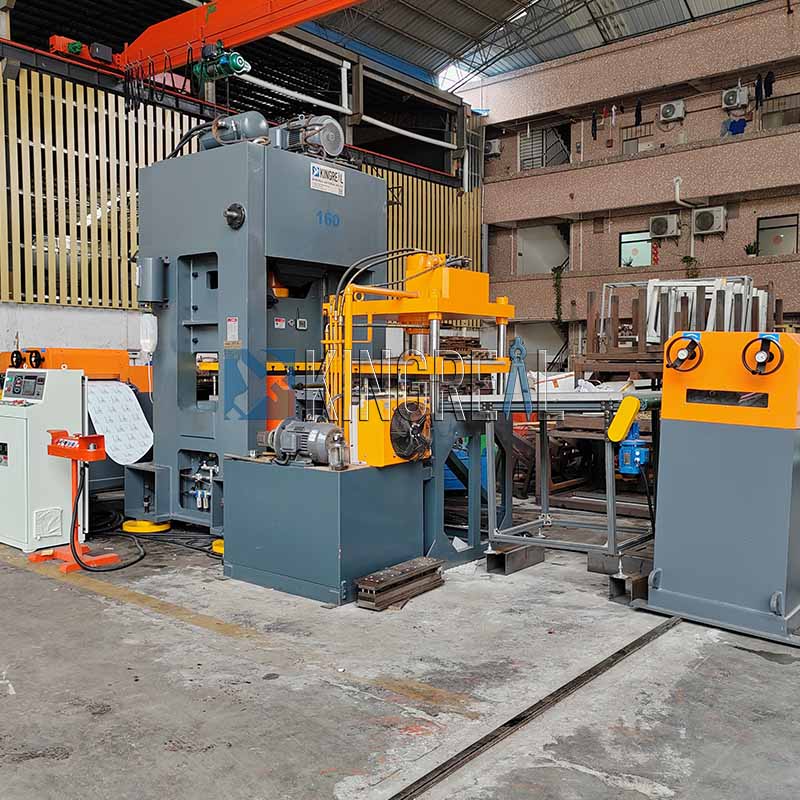 perforated metal ceiling panel machine