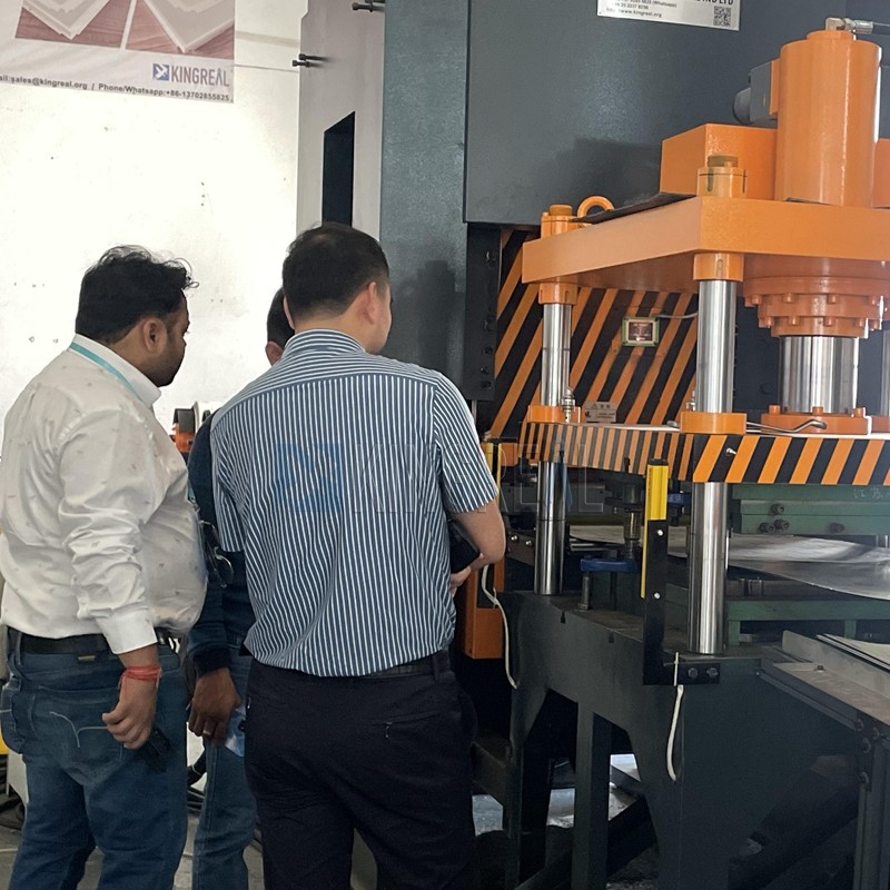 metal sheet perforation machine