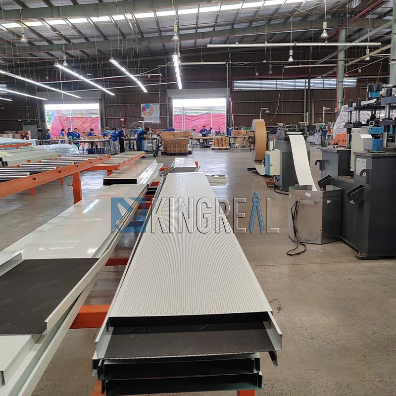 linear strip ceiling production line linear strip ceiling production line