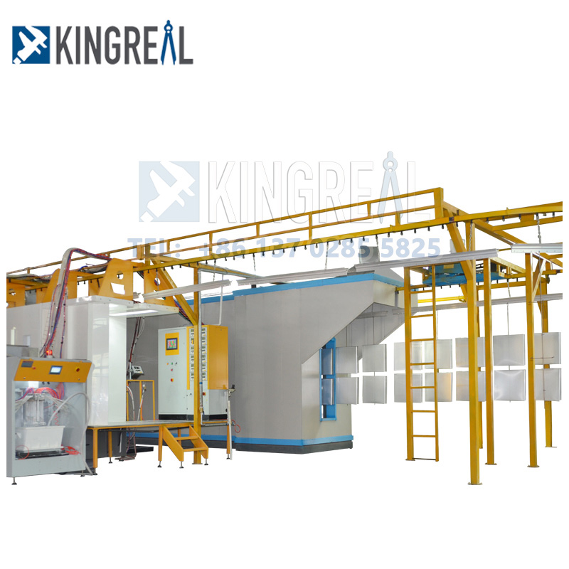 metal powder coating production line