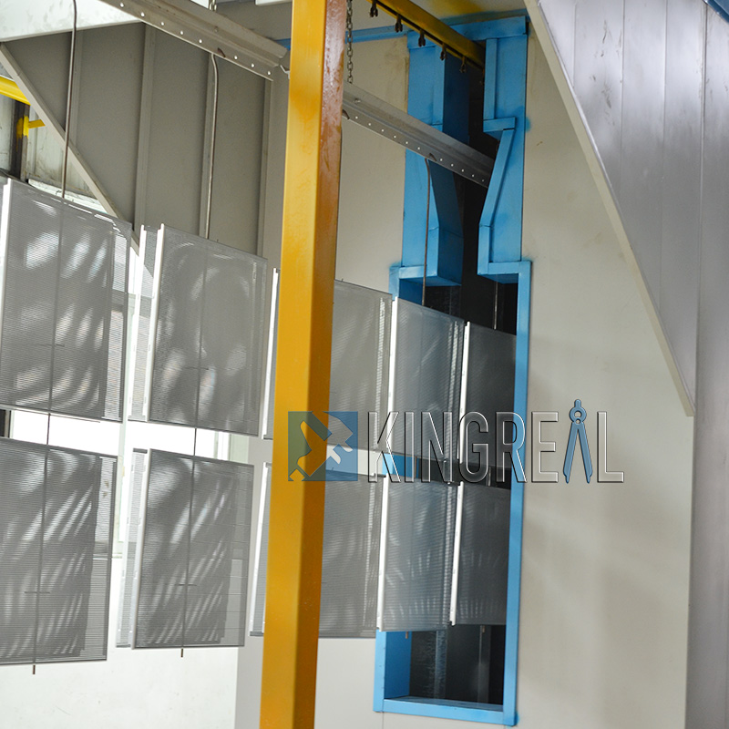 metal powder coating production line
