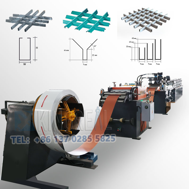 open cell ceiling machine
