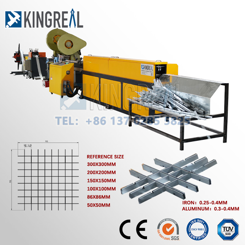 open cell ceiling machine