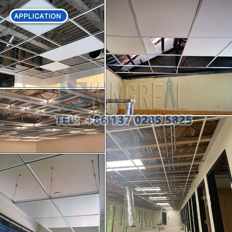 ceiling t grid machine