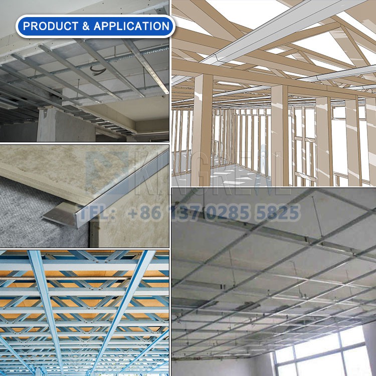 false ceiling channel machine